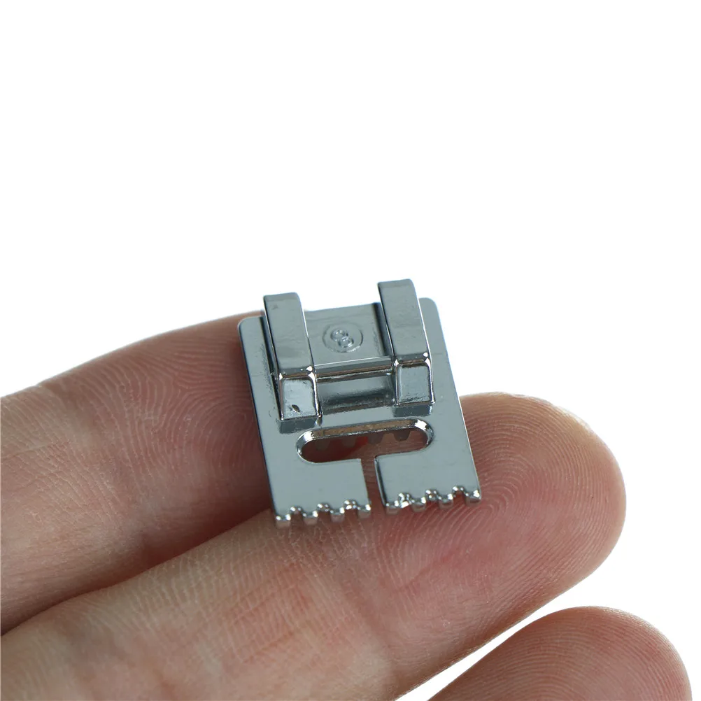 1 шт. машина бак прижимная лапка с 7 канавками Бытовая многофункциональная