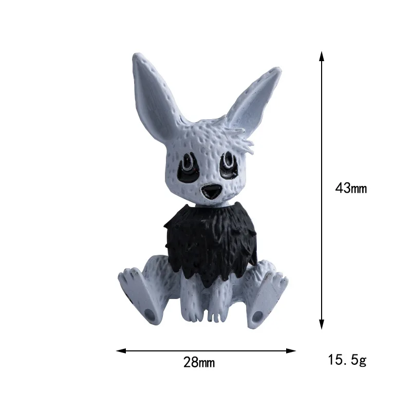 kroean new cute rabbit animal brooch Enamel metal lapel pin suit shirt corsage fashion jewelry for men and women accessories | Украшения и