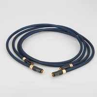high quality st 48b pair rca cable top grade silver plated rca male to male cable