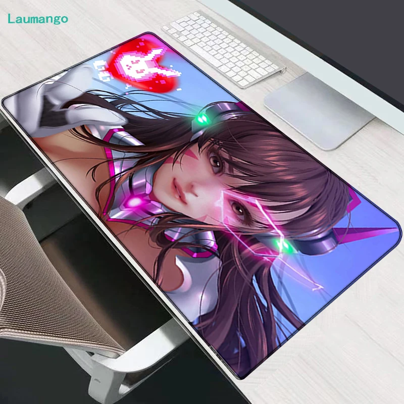 

Anime Overwatch Large Computer Mat Mouse Gamer Rug Gaming Pad Deskmat Mousepad Company Mausepad Desk Accessories Pc Keyboard Hot