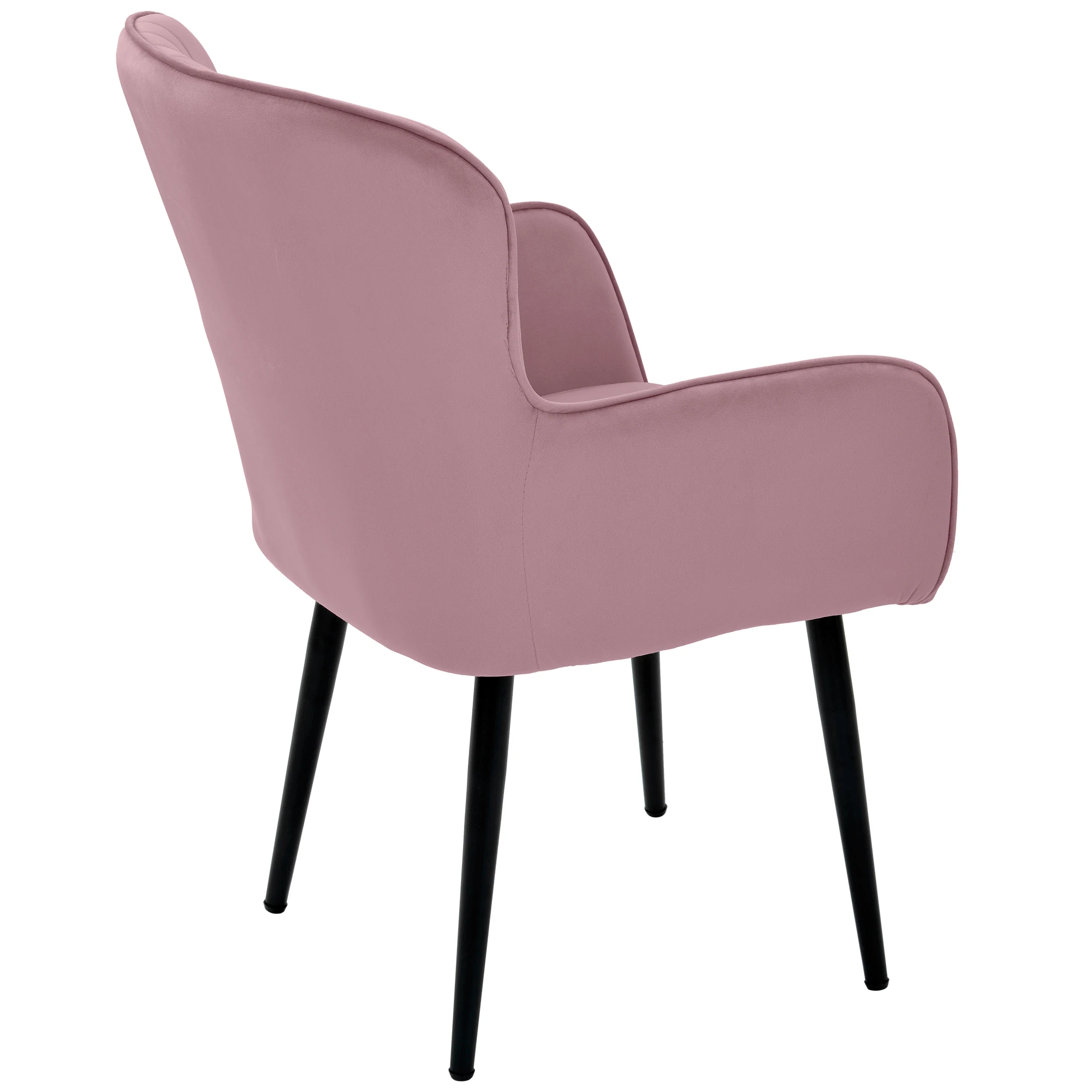 Кухонный Розовый бархатный обеденный стул для отдыха гостиная спальня угловая