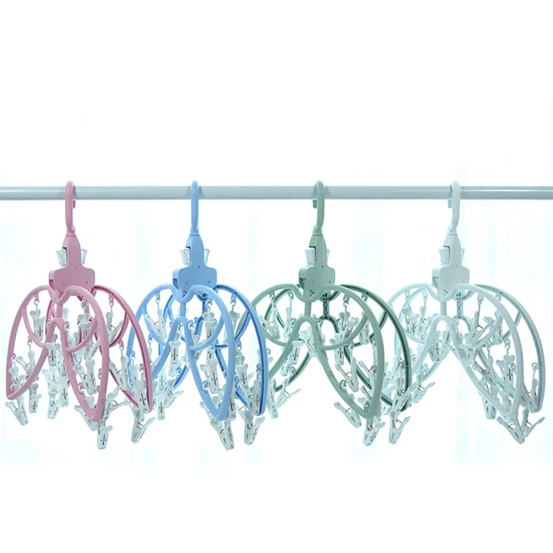 

24 in 1 Foldable Travel Home Camping Hangers Space Saving Clothes Hanger Magic Clothes Hangers-37