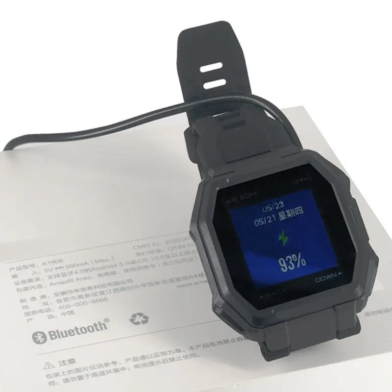 

Fast Charging Cable Magnetic Watch Charger for Hua-mi Ama-zfit Ares A1908 Watch