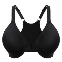 new thin full cups unlined women plus size underwire sexy bras front close 36 38 40 42 44 46 48 50 c d e f g