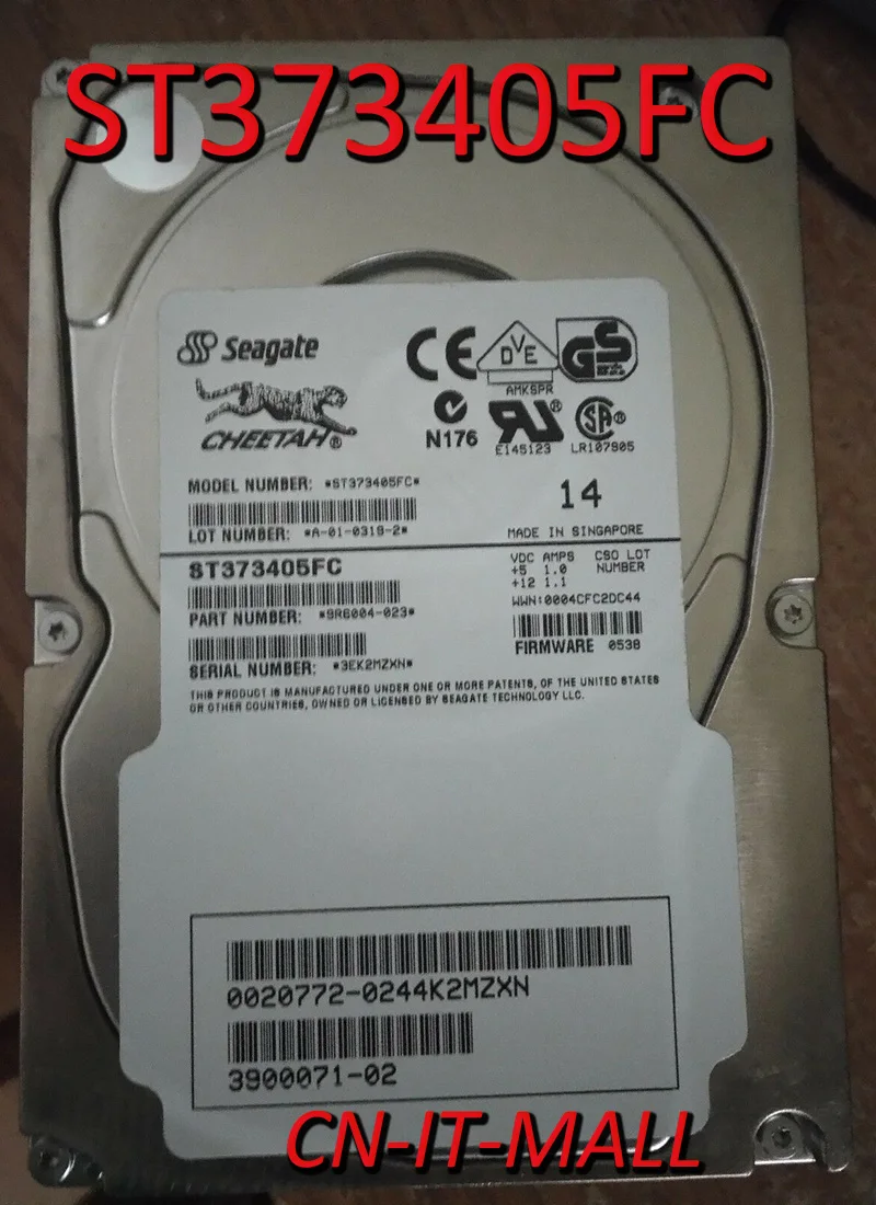 

Seagate Cheetah 73LP ST373405FC 73.4GB 10000 RPM Fibre Channel 3.5" Internal Hard Drive