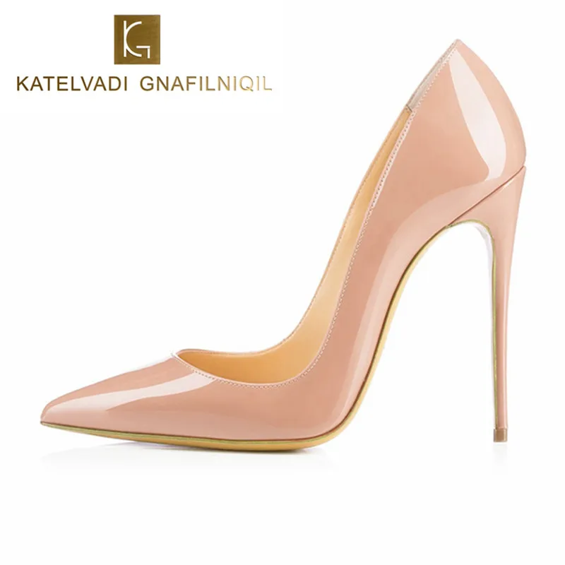 Модные женские туфли высокий каблук 12 см свадебные B-0043 | Обувь