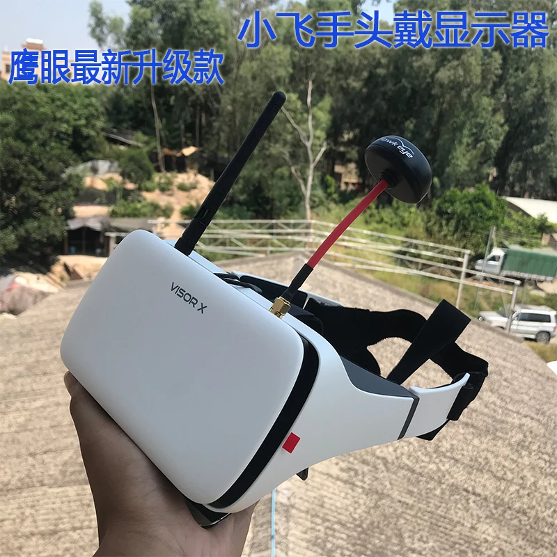Hawkeye FPV очки головной износ ar очки ж/маленький пилот 5 дюймов FPV монитор приемник для близорукости встроенный рефрактор для радиоуправляемого дрона