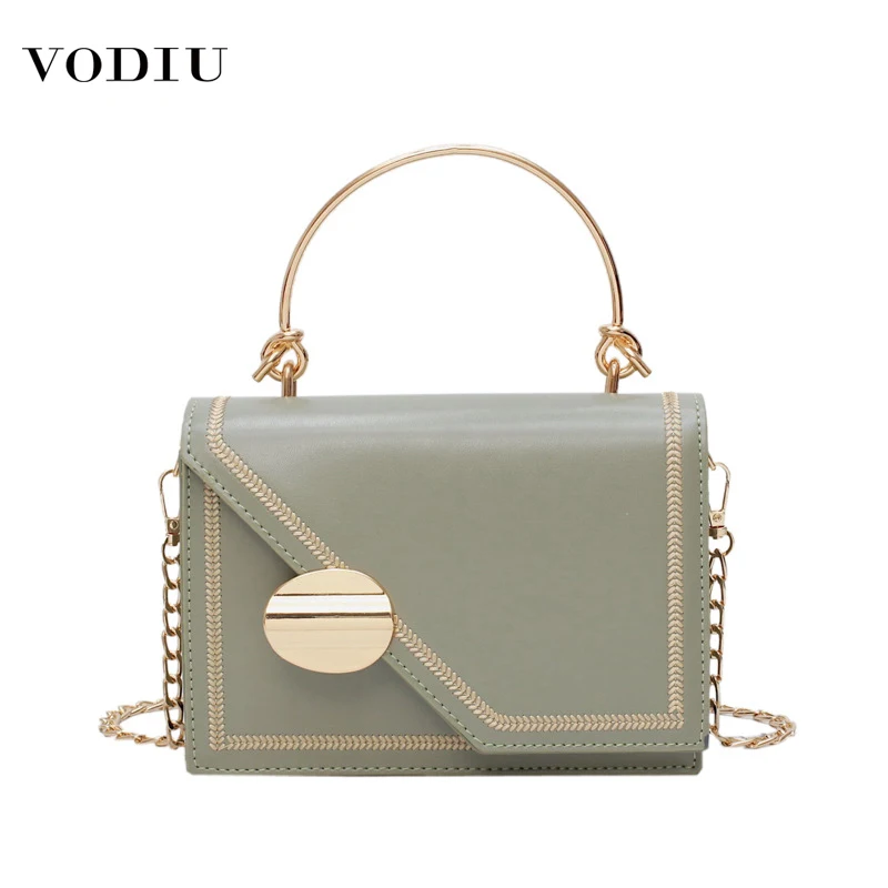 Женская кожаная сумка через плечо вечерняя дизайнерская мессенджер 2019|Сумки с