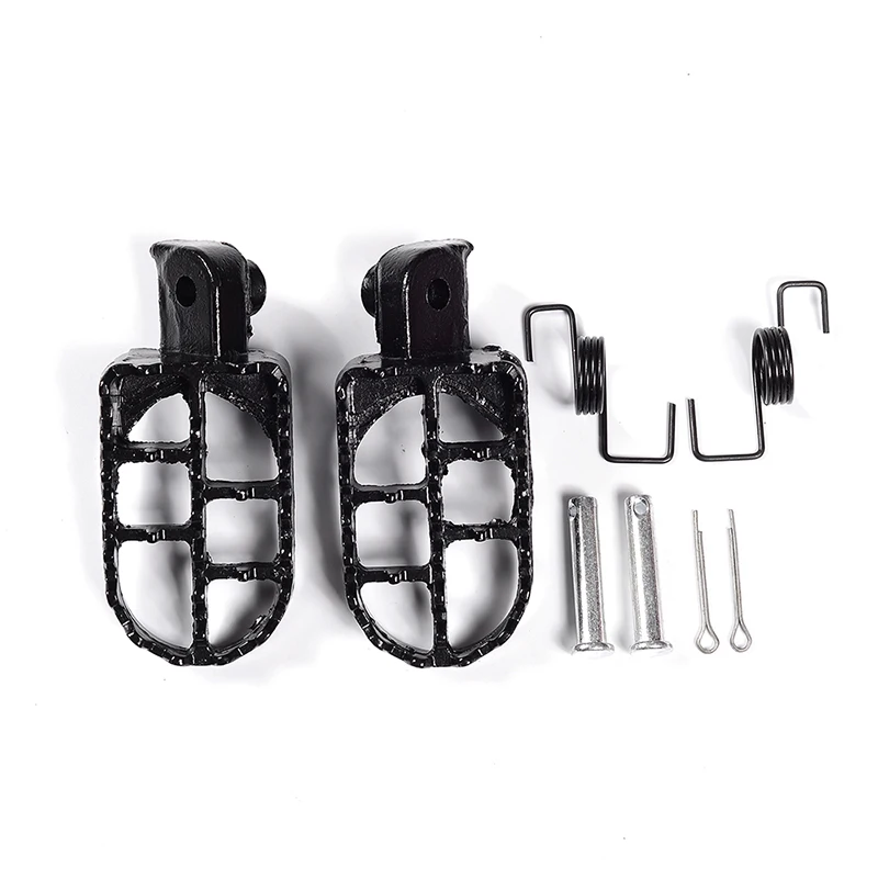 1 пара Противоскользящих мотоциклетных педалей SPEWPRP для Yamaha PW50 PW80 TW200 Honda CRF50 CRF70 XR50