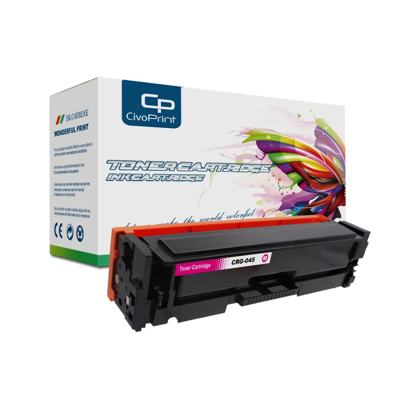 Картридж с тонером civoprint совместимый 4 цветами для CANON imageCLASS MF635Cx MF633Cdw MF631Cn LBP613Cdw