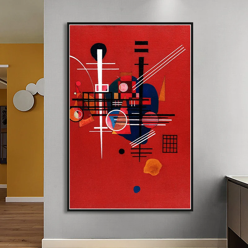 

Wassily Kandinsky Abstract Canvas Art Posters and Print Modular Canvas Paintings on The Wall for Living Room Home Decor Pictures