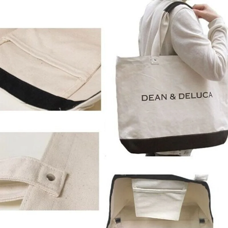 

2021 New Fashion All-match Canvas Shoulder Bag Casual Large-capacity Portable Shopping Bag Purses and Handbags Luxury Designer