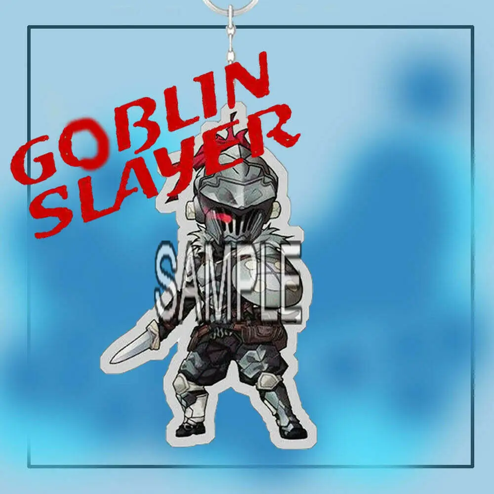 Двусторонний акриловый брелок для ключей с аниме Goblin Slayer|Брелоки| |