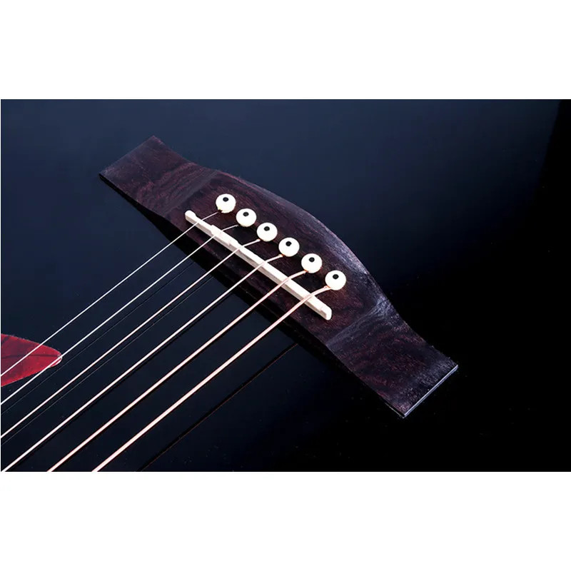 Комплект народной гитары 41 дюйм 6 струн электрическая акустическая гитара