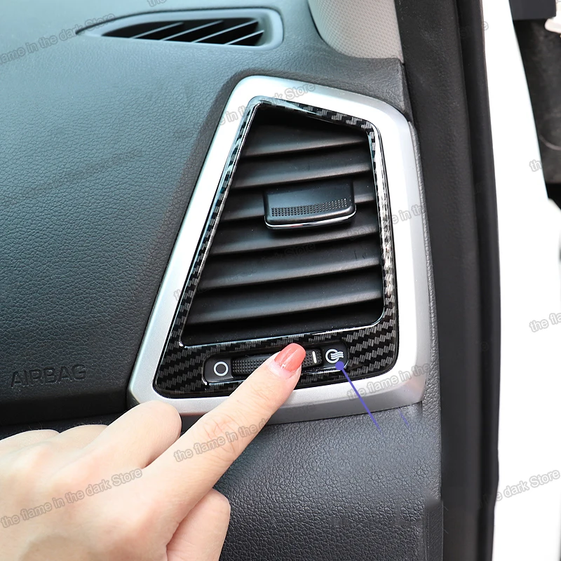 

Lsrtw2017 Abs Car Interior Dashboard Air Vent Frame Strip for Hyundai Tucson 2015 2016 2017 2018 2019 2020