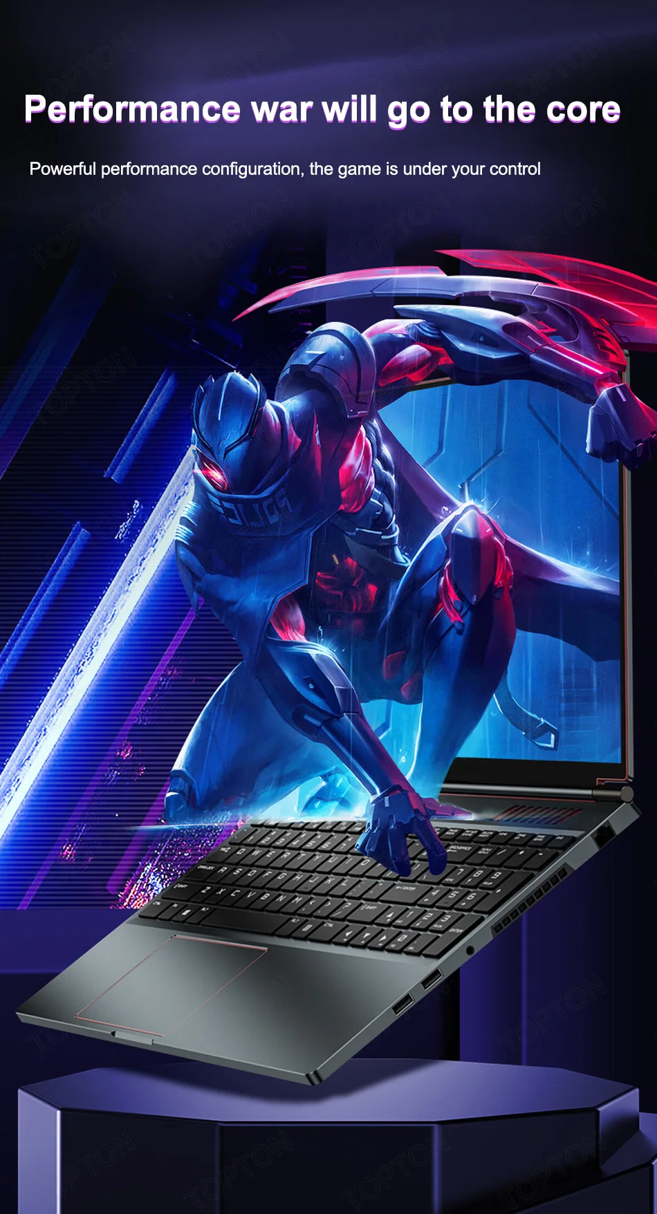 16 1 дюймовый игровой ноутбук Intel Core i9-9880H i9-8950HK i7-9750H GTX 1650 4G Мини ПК Windows 10/11 64GB 2 ТБ SSD