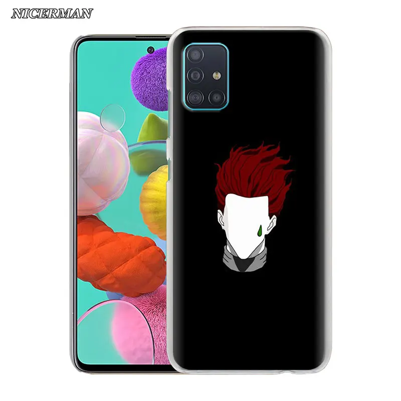 

Hisoka Hunter x Anime Phone Case for Samsung Galaxy A51 A71 A11 A21s A31 A41 A42 5G A91 A01 A12 Hard PC Cover Fundas Capa