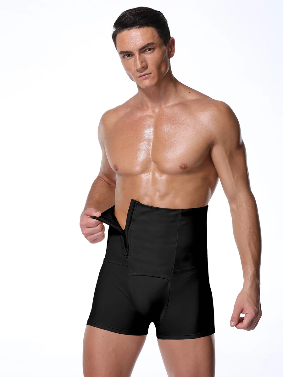 

Control Panties Butt Lifter Hip Up Pants For Men Black High Waist Slimming Underwear Man Slim Tummy Belly Body Shpaer