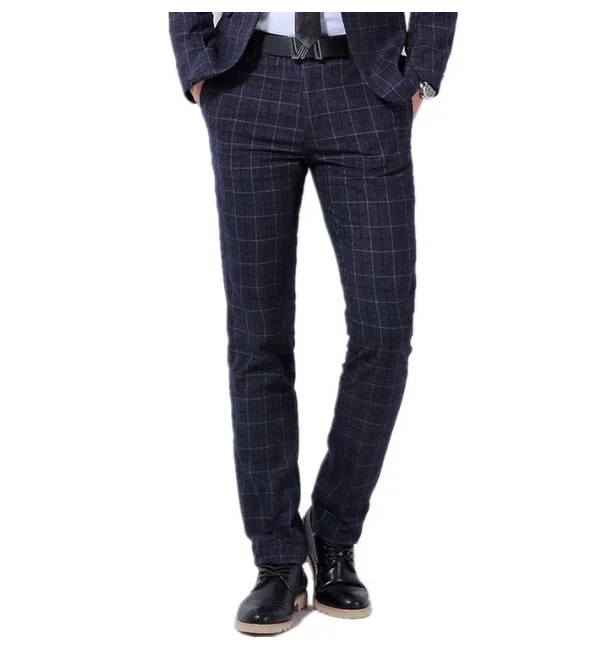 

PYJTRL Men's Business Straight Trousers