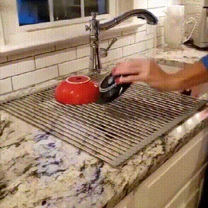 Складное блюдо сушилка мульти Применение Кухня силиконовый крылом над раковиной