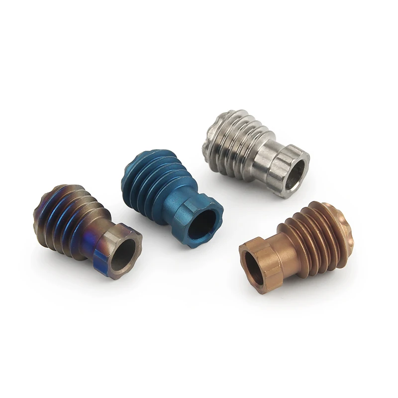 Сделай Сам TC4 титановый сплав нож бусины ПАРАКОРД БРЕЛОК бусина Зонт веревка шнур