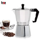 Geyser кофеварка, горшки, Мока, чайник, итальянская кофемашина, эспрессо, алюминиевая уличная плитка, посуда для кофе, бариста, аксессуары, инструмент