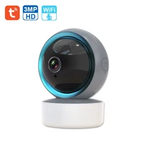 surveillance camera wifi ip camera 3mp hd two way audio night vision auto tracking video home security camera mini baby monitor