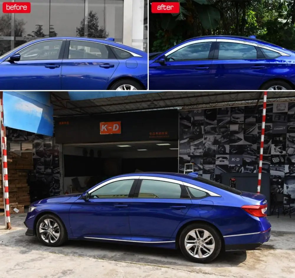 ABS хромированный оконный козырек Vent Оттенки Солнце Дождь гвардии аксессуары для