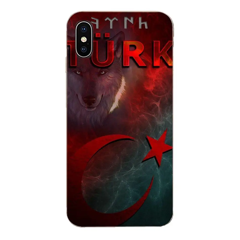 Popular Case For LG K50 Q6 Q7 Q8 Q60 X Power 2 3 Nexus 5 5X V10 V20 V30 V40 Q Stylus Flag Of Turkey Wolf | Мобильные телефоны и
