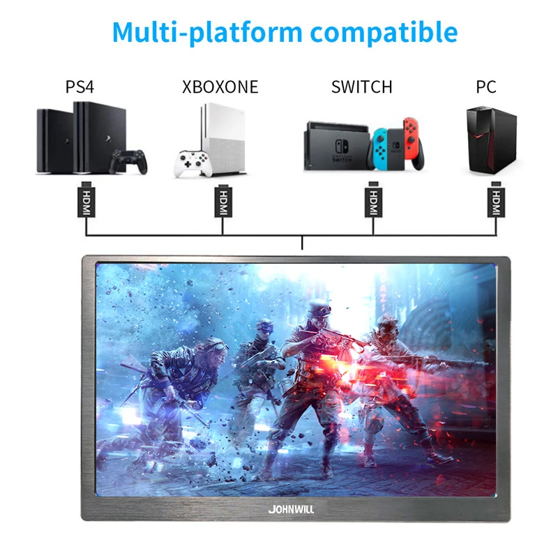 13 3 дюймов 2K Портативный IPS FHD экран 2560x1440 корпус с ЧПУ HDMI/USB Built in динамик для Raspberry Pi