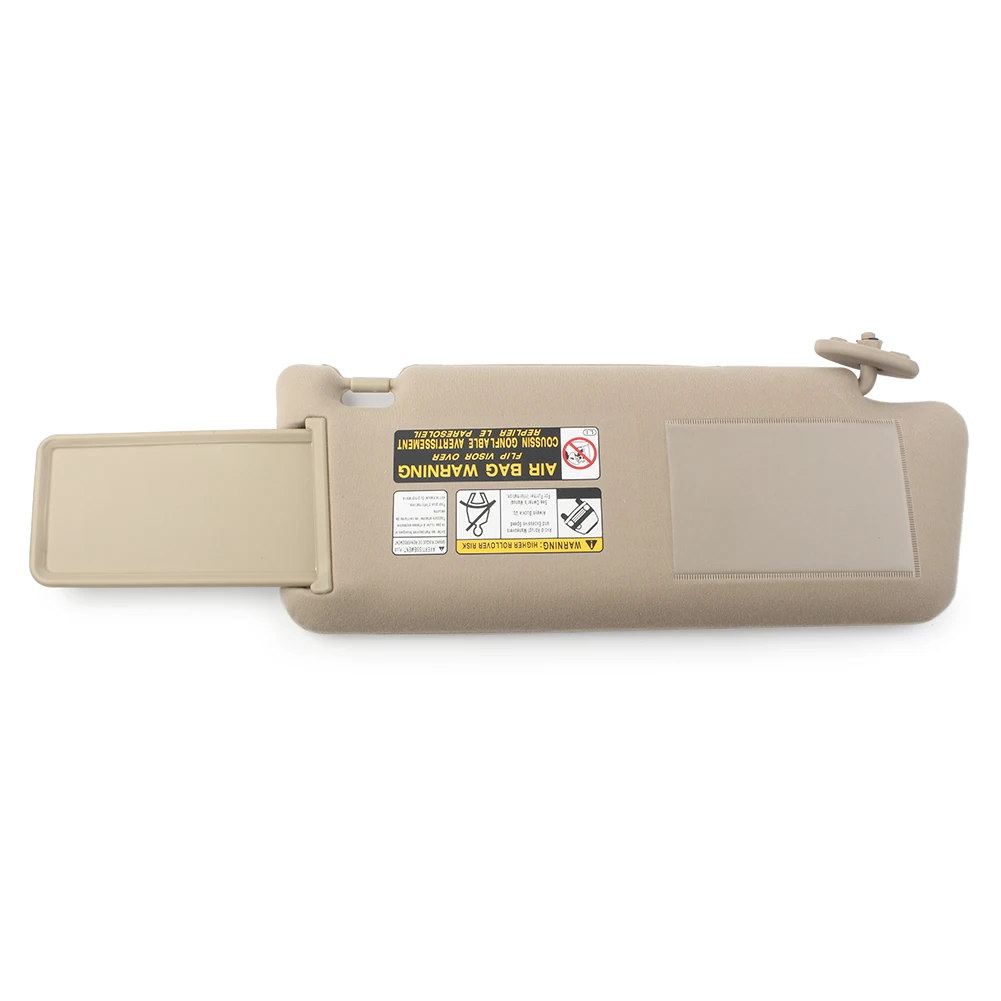 

Beige Car Sun Visor Sunshield Sunshade for Toyota Tacoma 2005 2006 2007 2008 2009 2010 2012 without Light Front Left Side