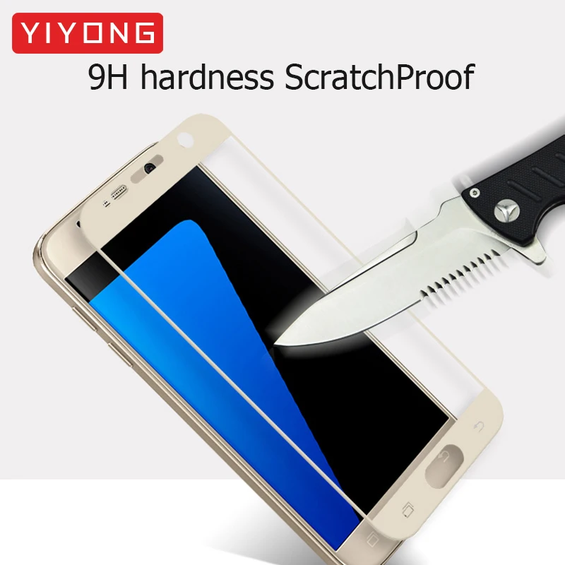 Стекло YIYONG с полным покрытием для Samsung Galaxy Note 5 Note5 закаленное стекло Защита экрана