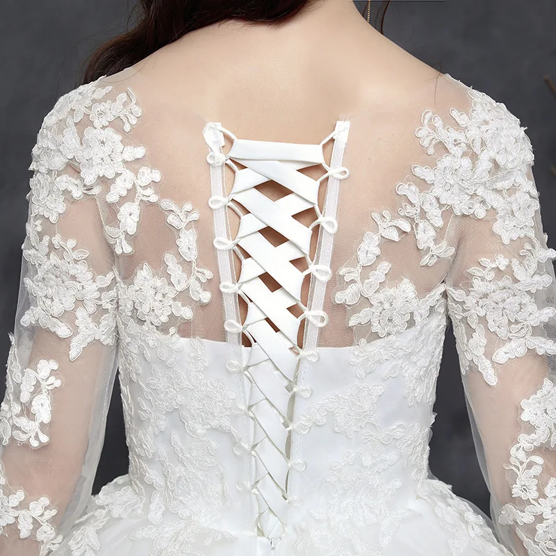 Vestidos De Festa Curto свадебное платье 2020 Новое весеннее летнее и осеннее большого