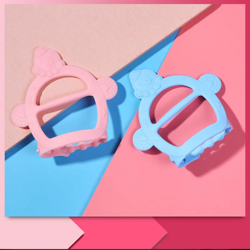 Детский Прорезыватель для зубов перчатка прорезывания силиконовая соска