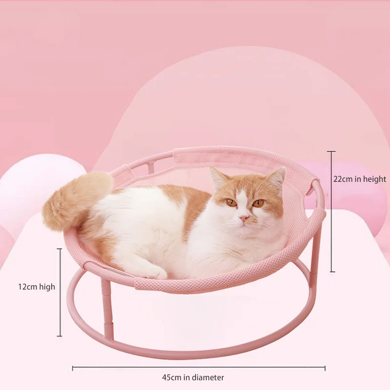 

Cat House Cat Recliner Cat Summer Sleep Bed Removable and Washable Breathable Moisture-Proof Cat House Cat Basket Pet Supplies