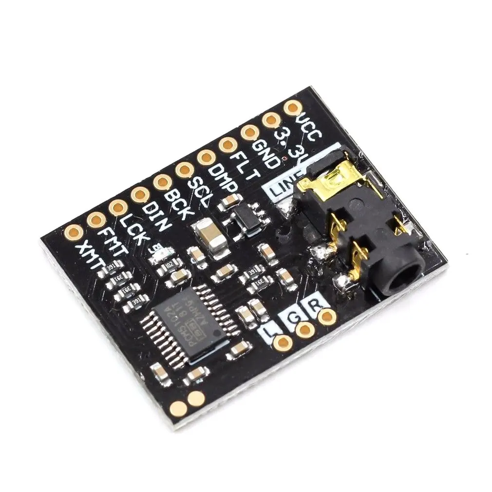 PCM5102A DAC декодер ies 32 бит плеер модуль за ES9023 PCM1794 Raspberry Pi стерео совместимая плата |