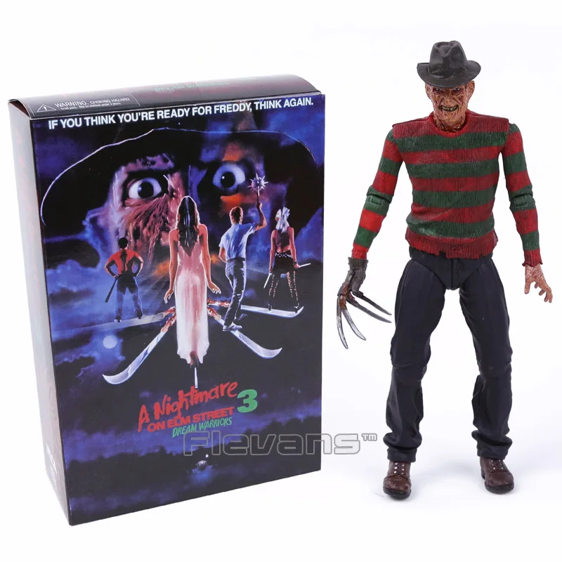 NECA Dream Warrior Freddy Krueger ПВХ экшн фигурка Коллекционная модель игрушки|Игровые фигурки