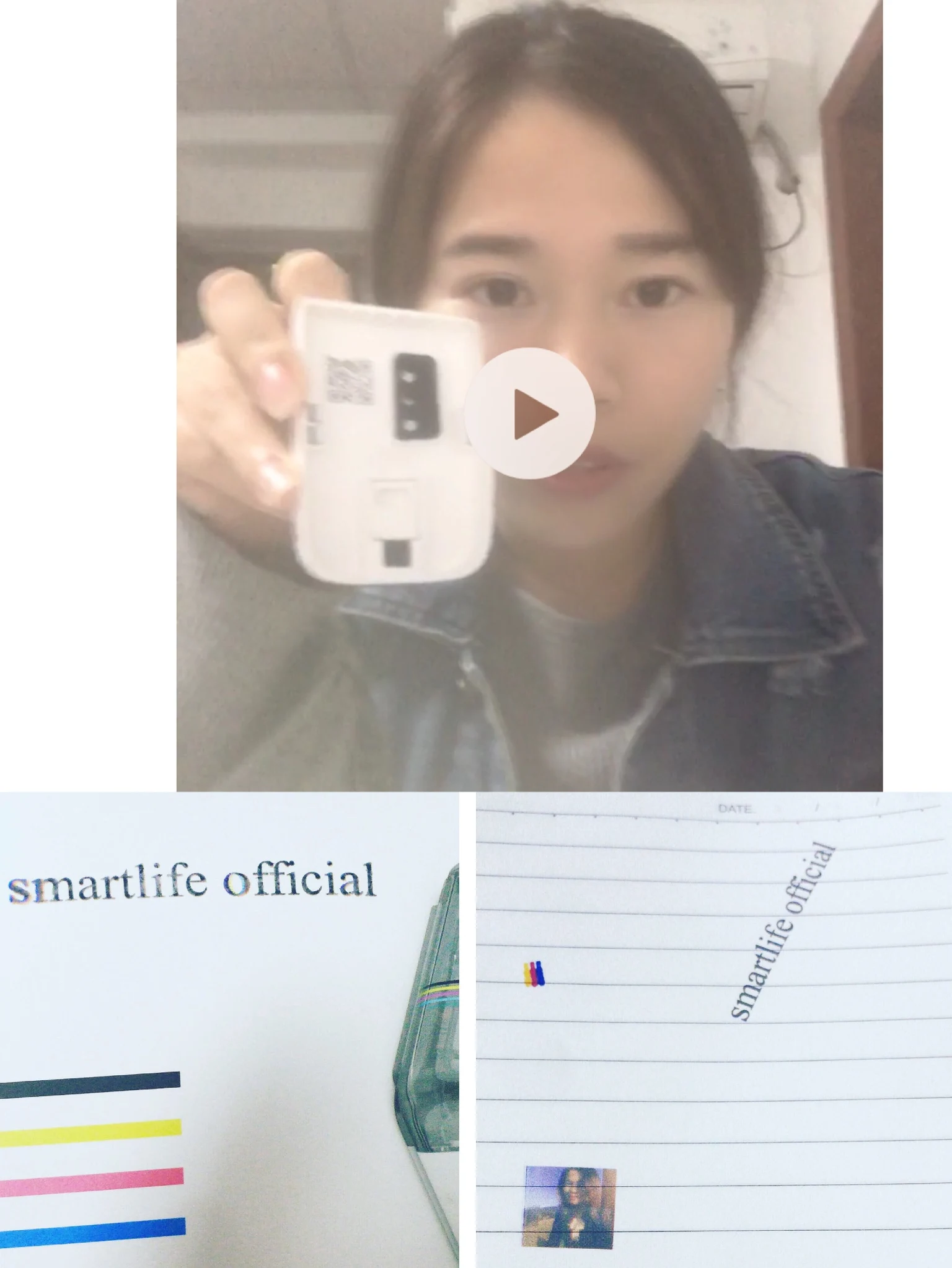 Smartlife эксклюзивный принтер куб (mbrass) самый маленький мобильный цветной логотип