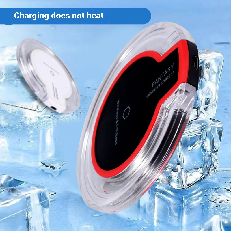 5 Вт низкая температура Беспроводная зарядная станция зарядное устройство для