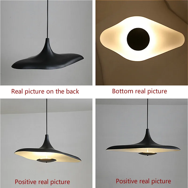 

Postmodern light simple dining room LED chandelier Nordic interior lighting living room kitchen light cafe restaurant chandelier