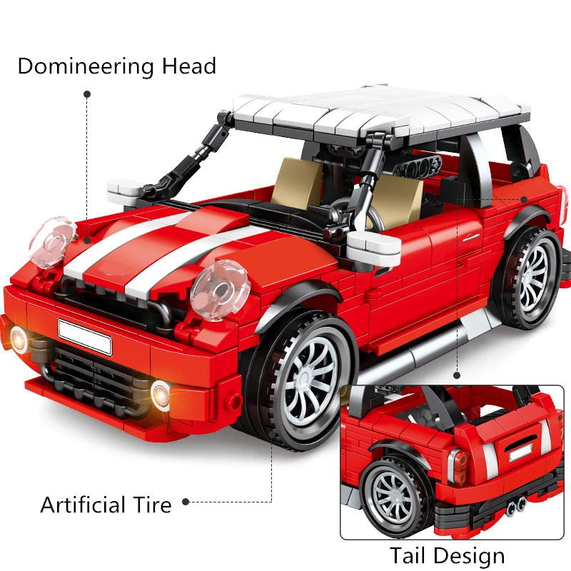 Новинка 2020 высокотехнологичный мини-суперкар автомобиль с отрывом набор