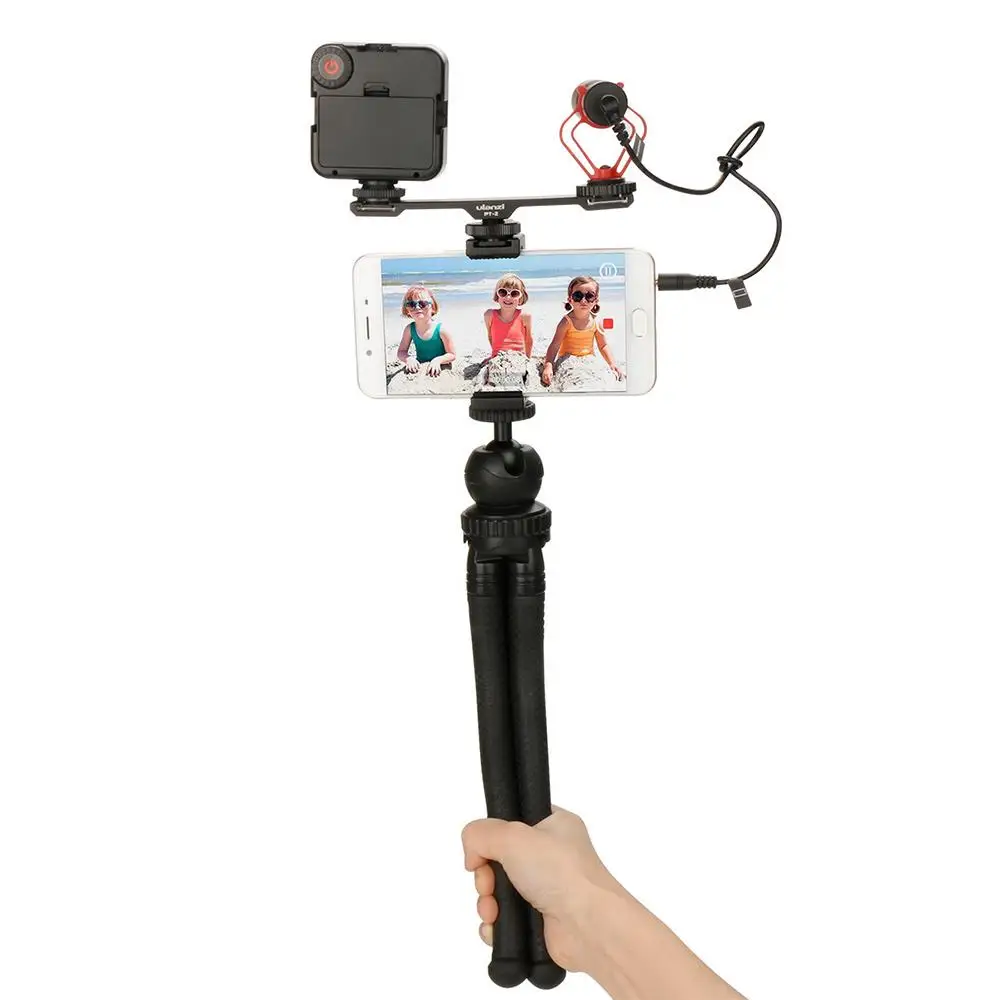 

Cold Shoe Extension Universal Flash Shoe Mounts Aluminum Bracket Tripod Vlogging
