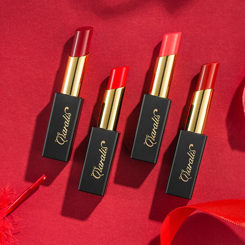 Set Daralis, памятный выпуск, набор помады, стойкая косметика, 4 цвета, увлажняющий, подарок для девушек, подарок для женщин, водонепроницаемый - Цвет: Set