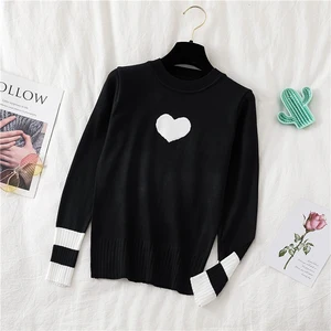 Женский вязаный джемпер LJSXLS, корейский пуловер с длинным рукавом, зима 2020
