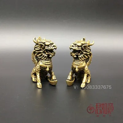 

Изысканная античная латунь в фотографиях. Пара украшений для дома