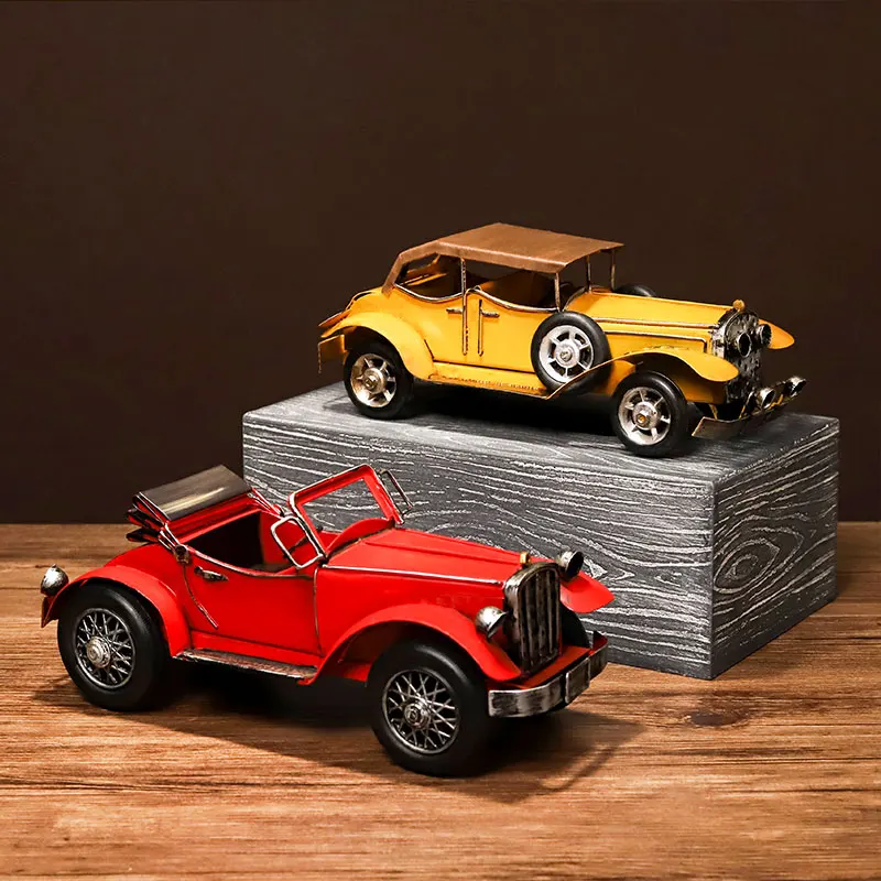 Железный Ретро ностальгический классический автомобиль Американская модель