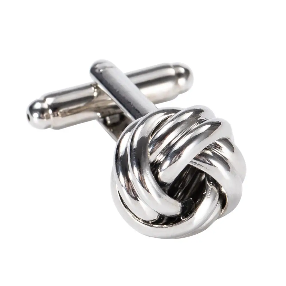 Модные Серебристые запонки зажим для галстука булавка мужчин подарок