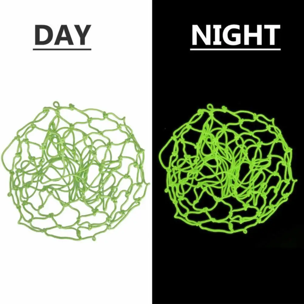 

Children Green Fluorescent Basketball Net Adult Self-luminous Luminous Frame Net Outdoor Night Sports Toys