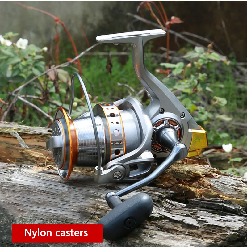 Большая Рыболовная катушка для дальнего заброса серия DC 9000-12000 металлическая