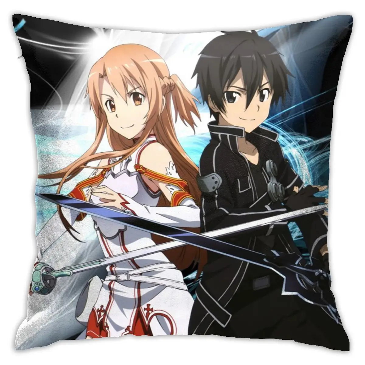 

Меч искусство онлайн Подушка декоративная держит раннюю стулью декоративные подушки для японских игр диван стул Подушка Чехол